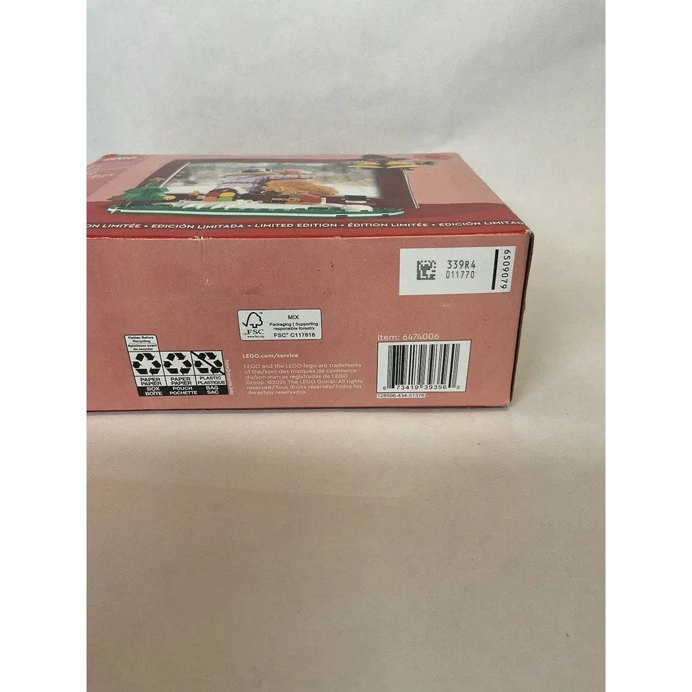 LEGO 40702 Christmas Picture Frame Limited Edition Holiday Set Christmas Gift